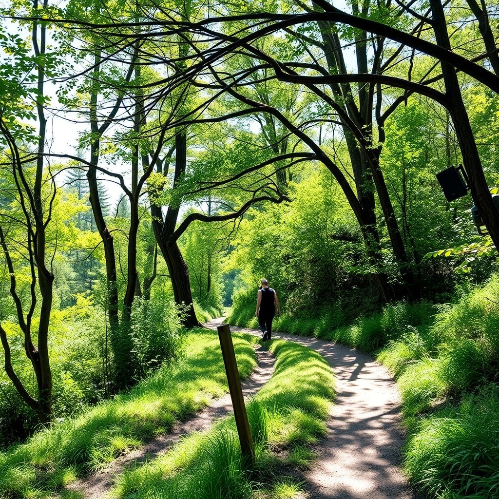 minute daily walks in nature