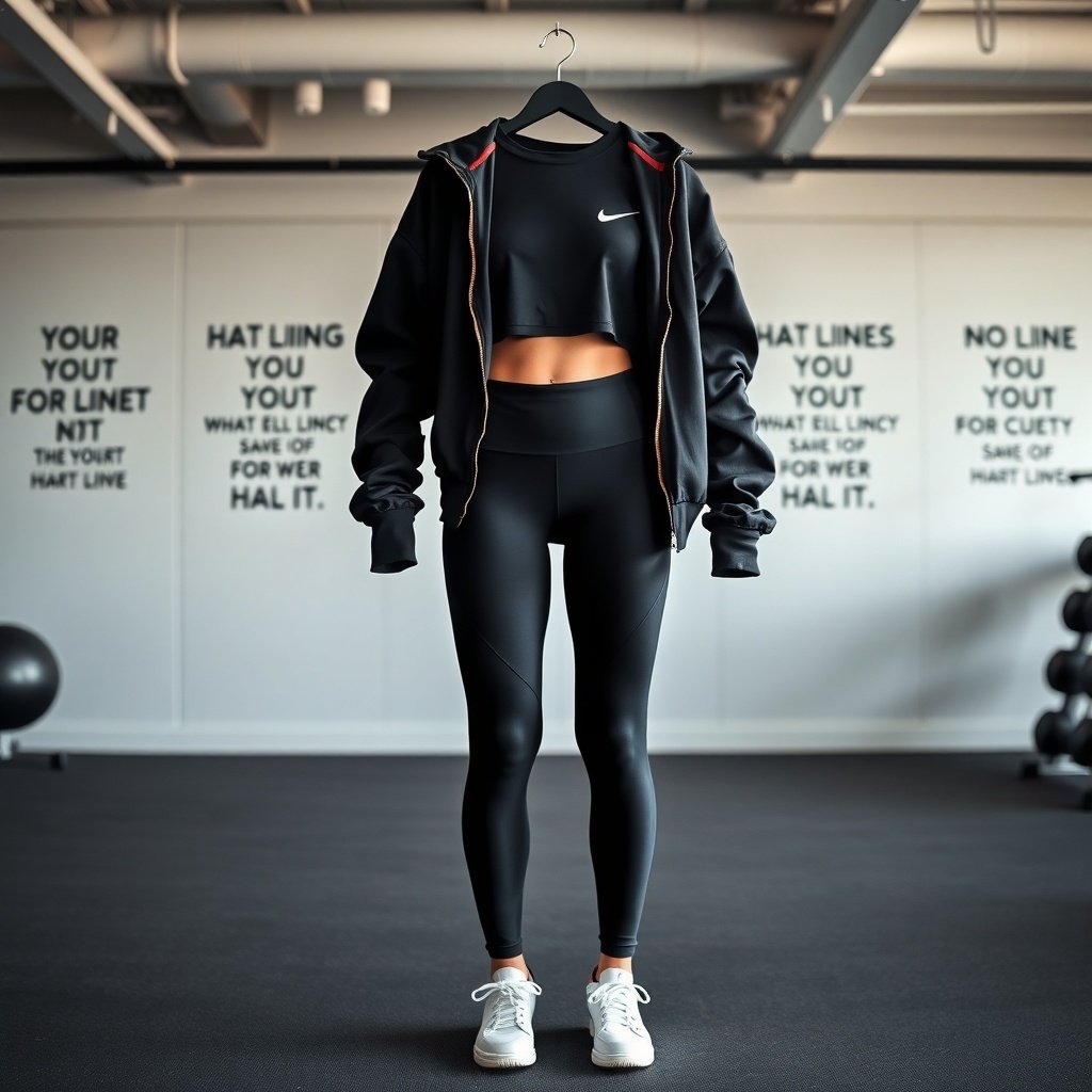 all black set high waist leggings fitted sports br