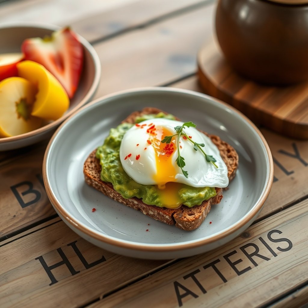 avocado egg toast