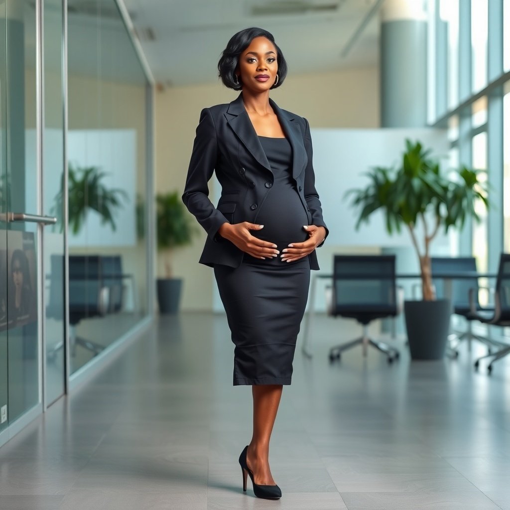 blazer fitted maternity dress low block heels wo