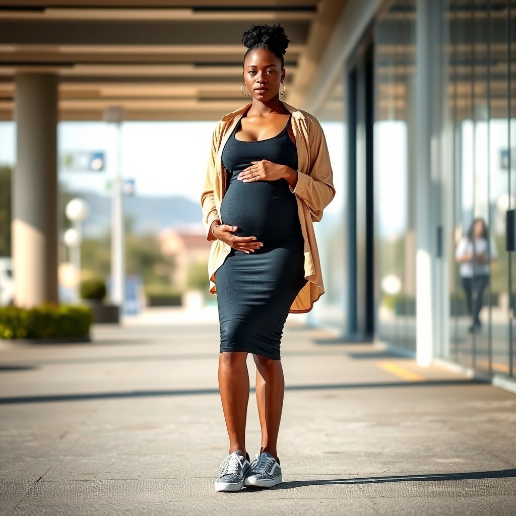 bodycon dress open shirt or kimono sneakers