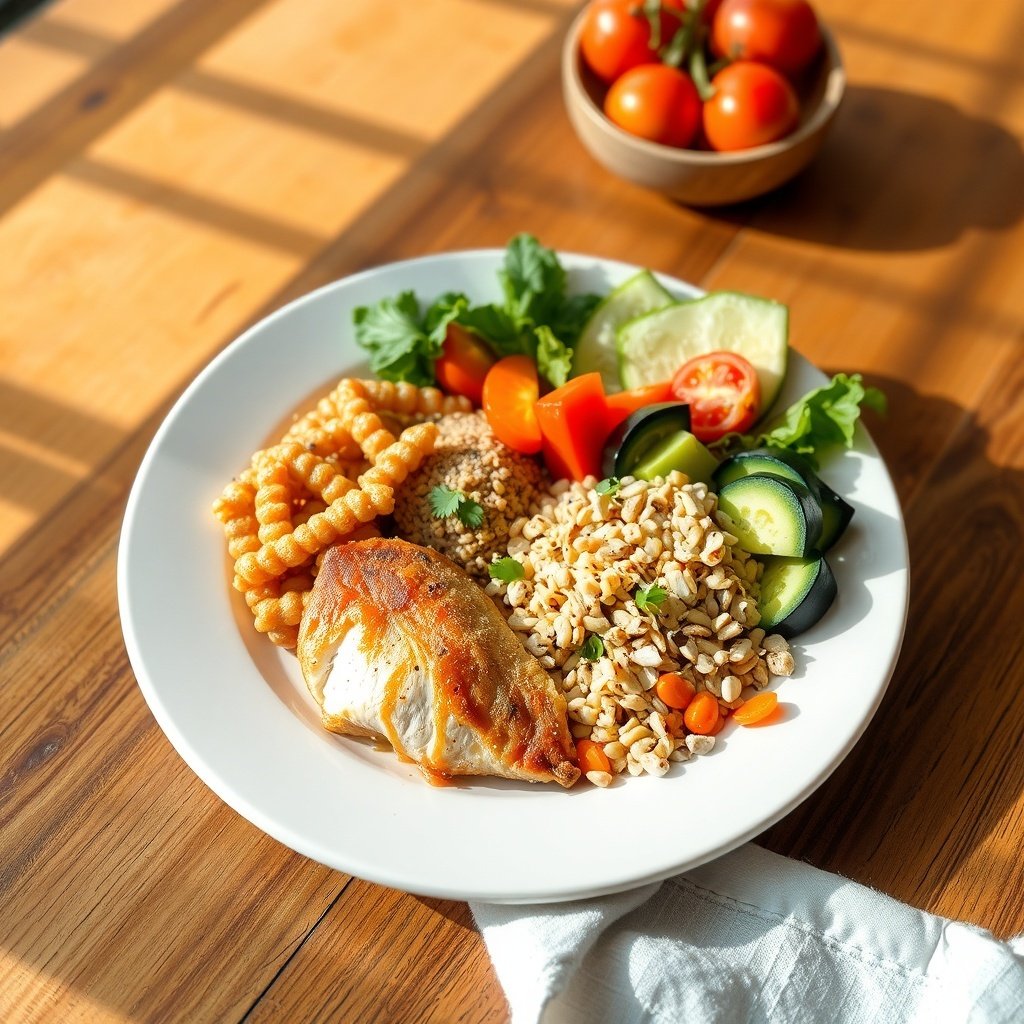 build balanced meals