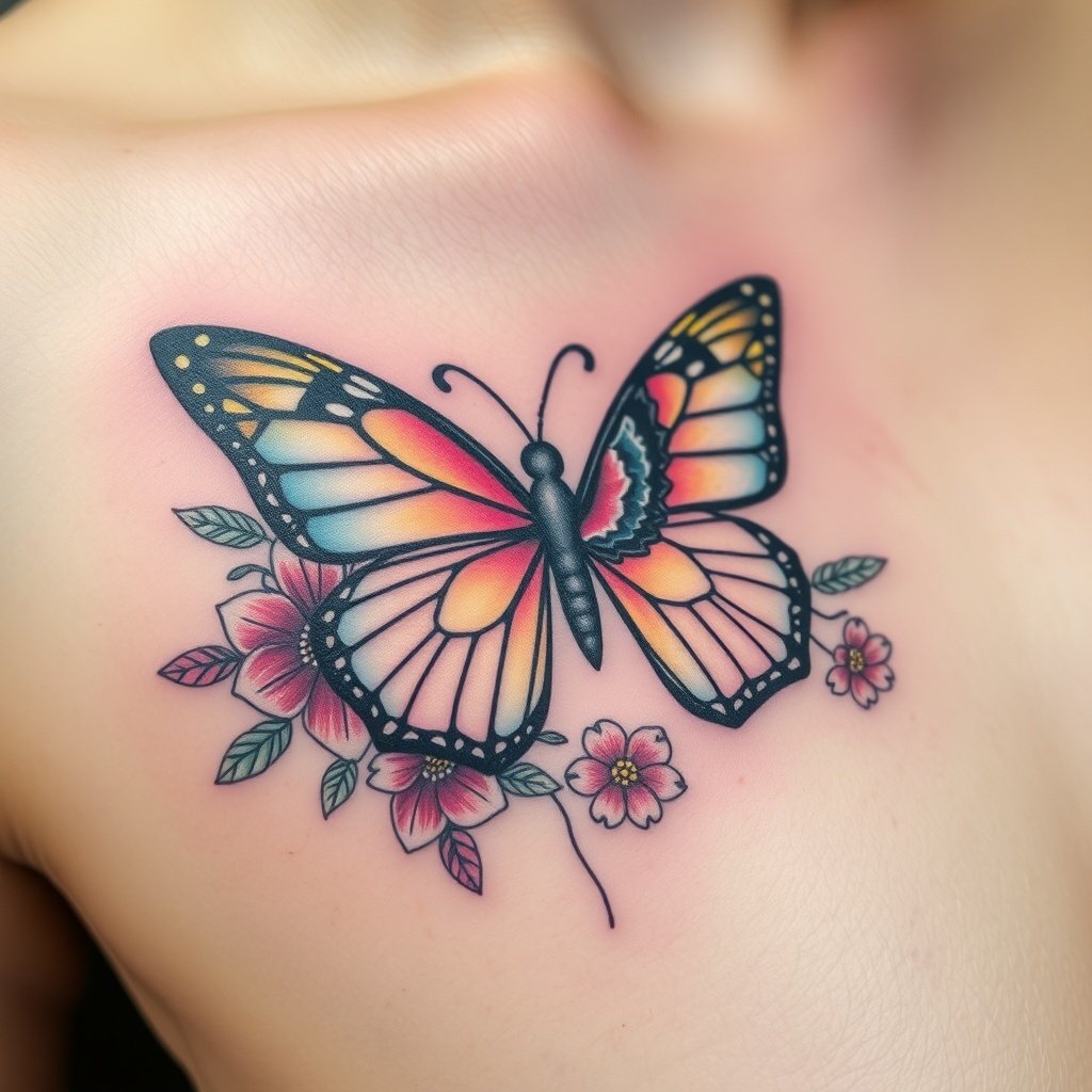 butterfly with one broken wing