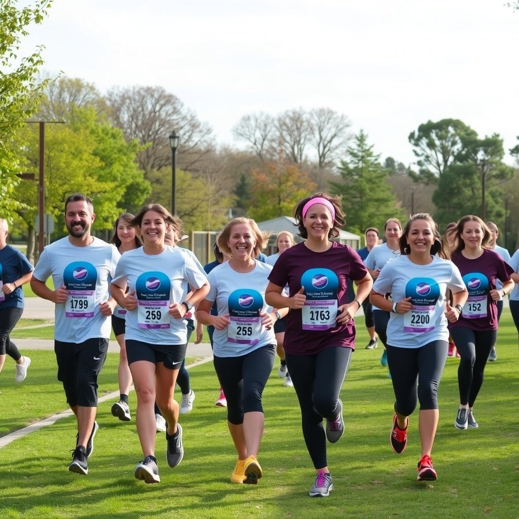 charity run or walk challenge