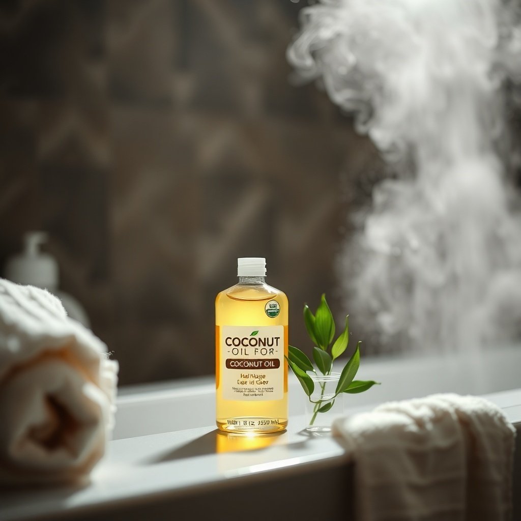 coconut oil for body after shower