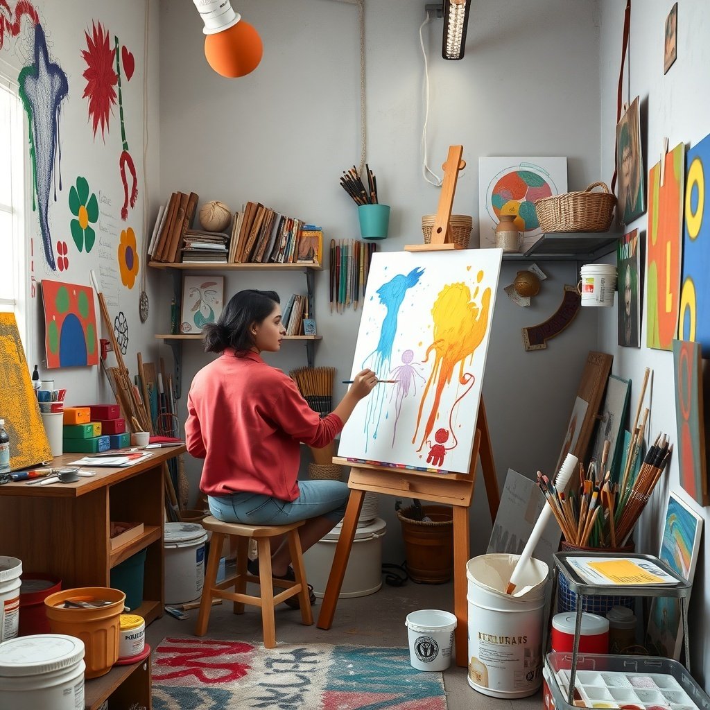 creative expression art therapy