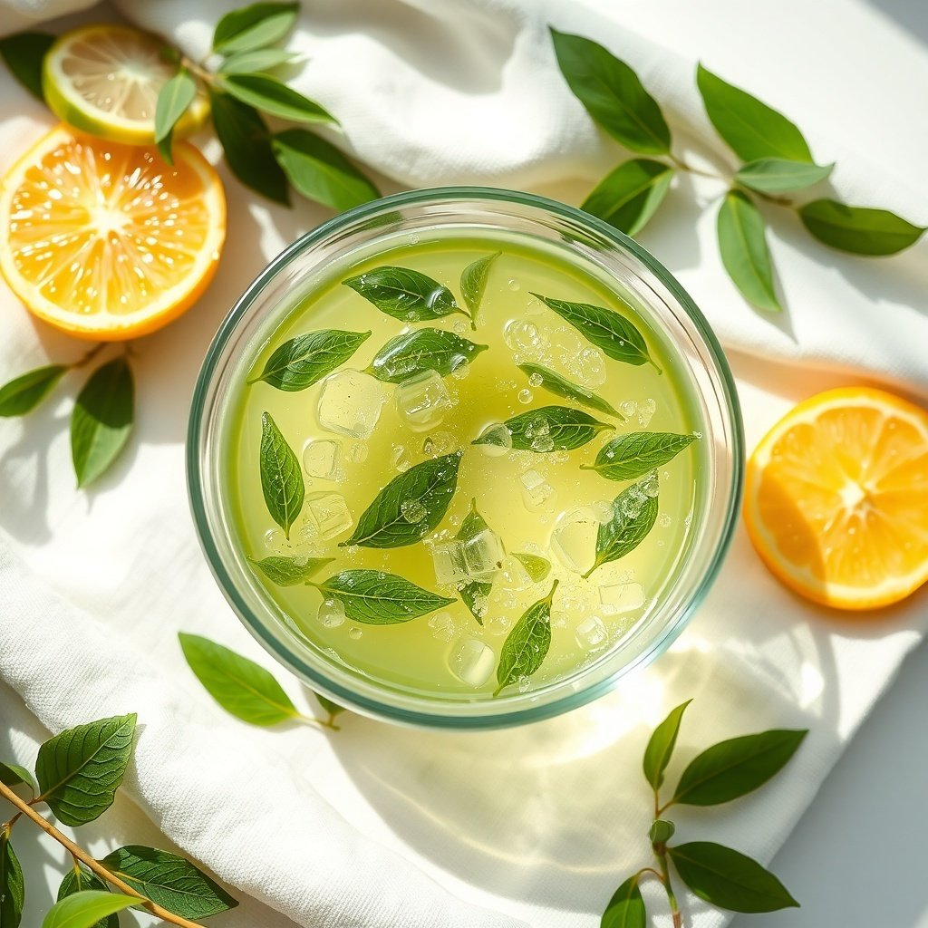 green tea skin splash