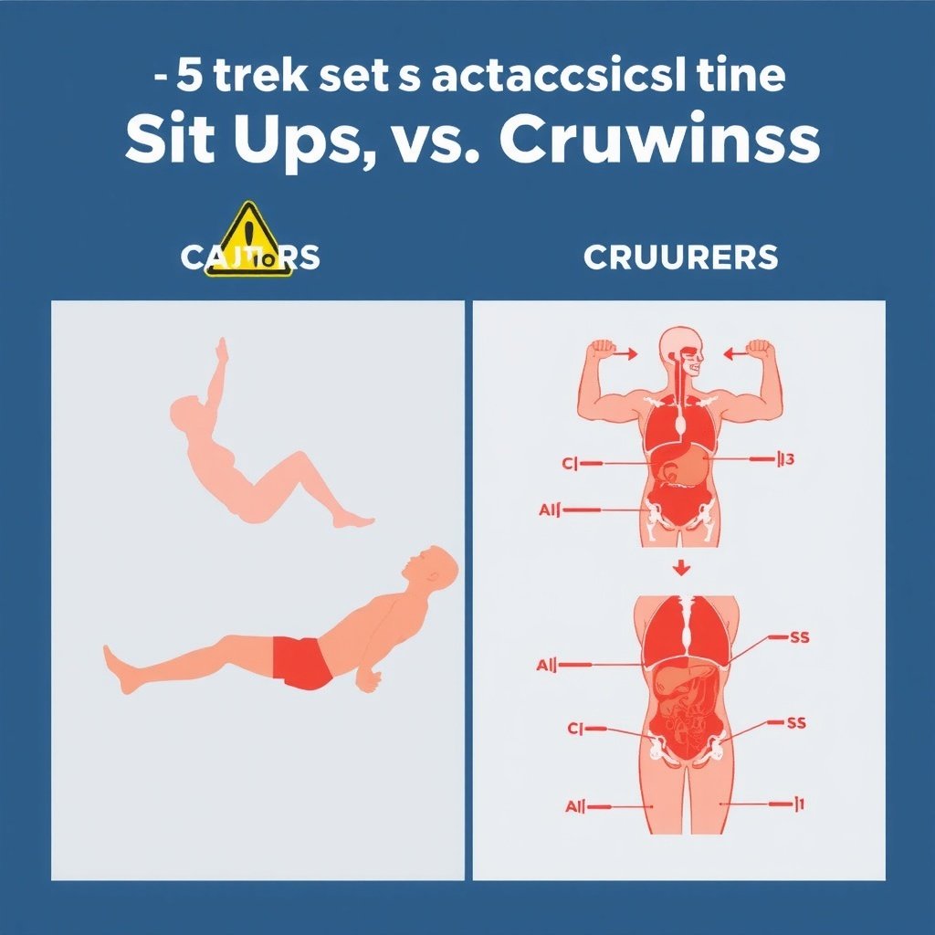 injury risks sit ups vs crunches