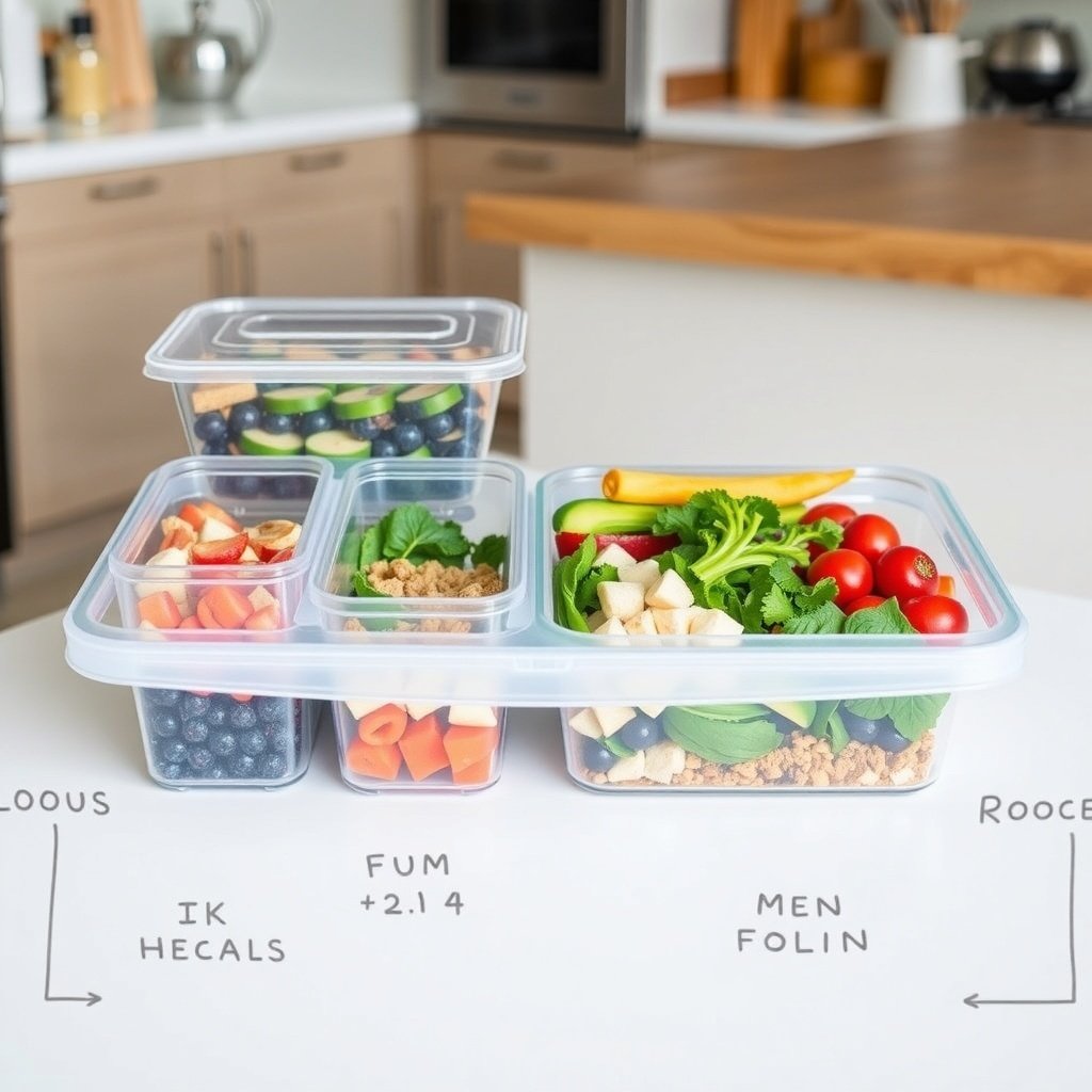 meal prep for consistency