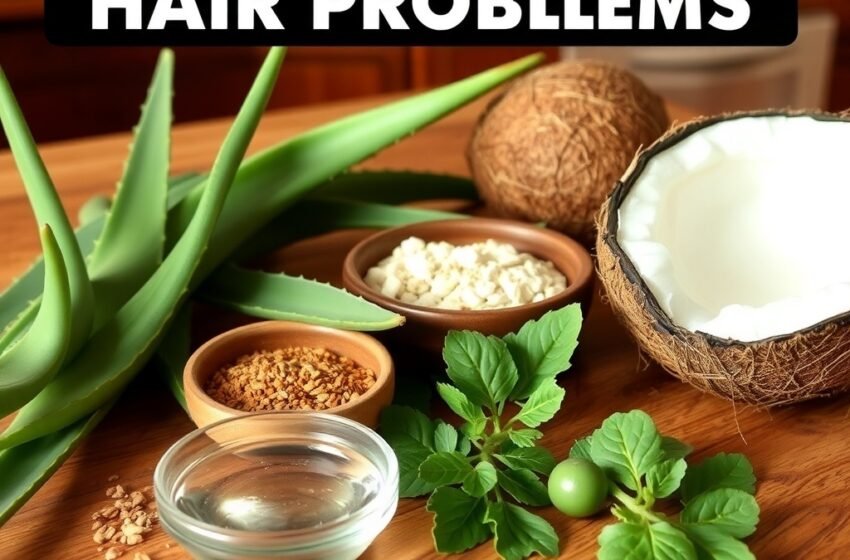 natural remedies for common hair issues the scene is absent of text le wde