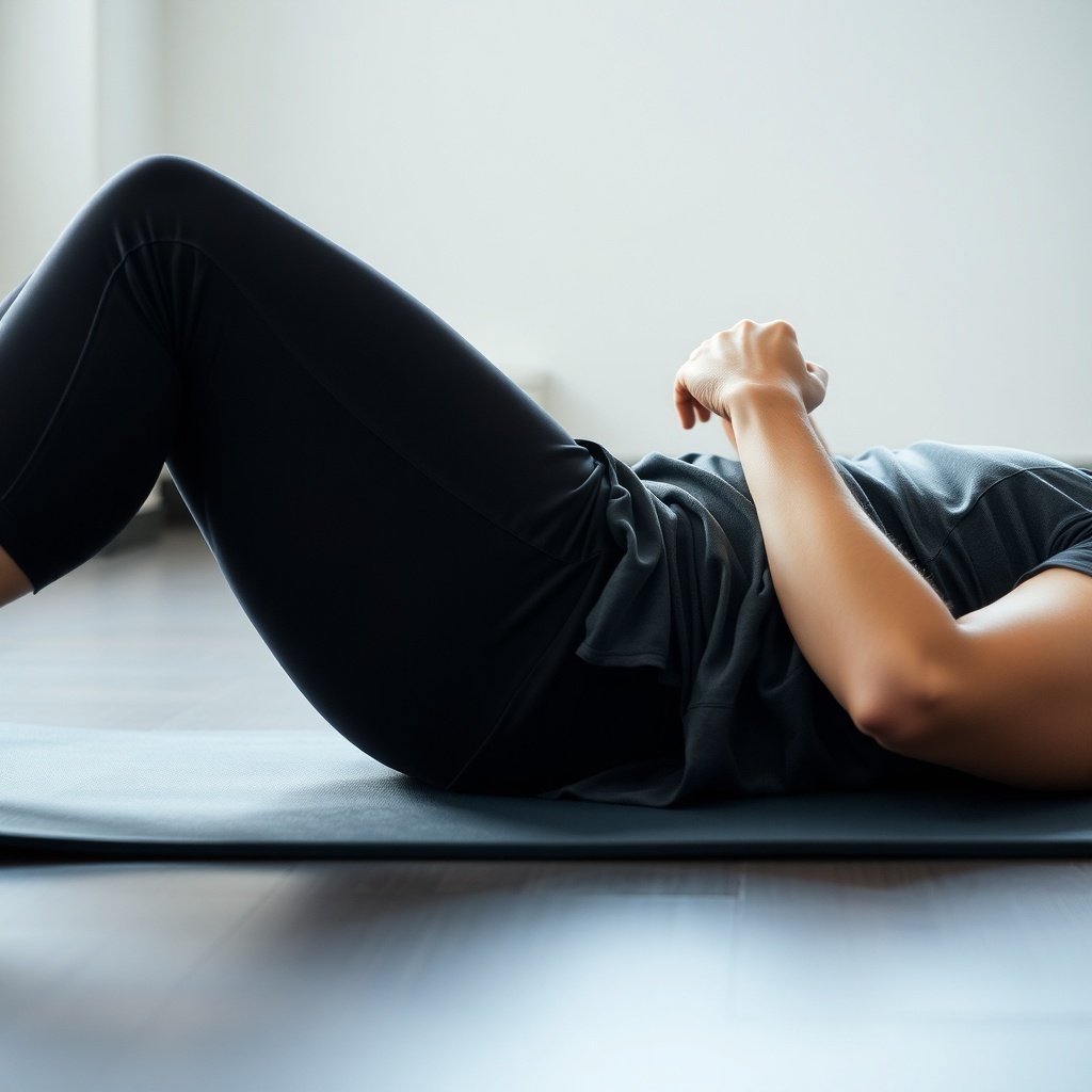 proper form for crunches