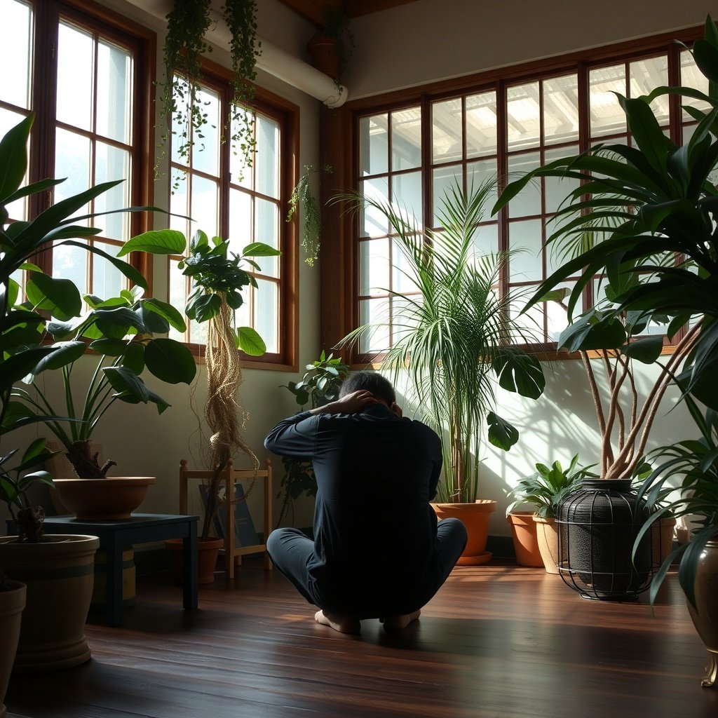 seated forward bend for flexibility and calm