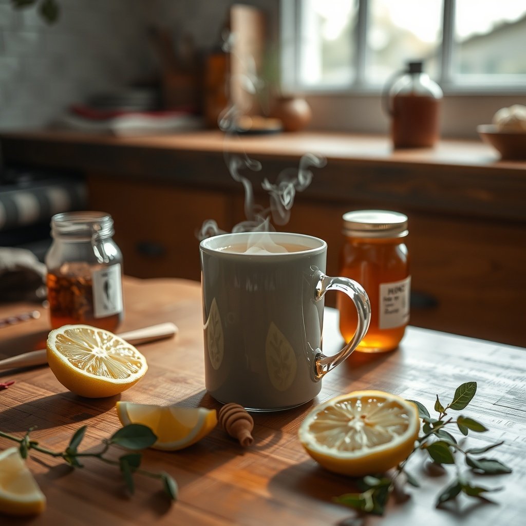 small sips when a cough starts