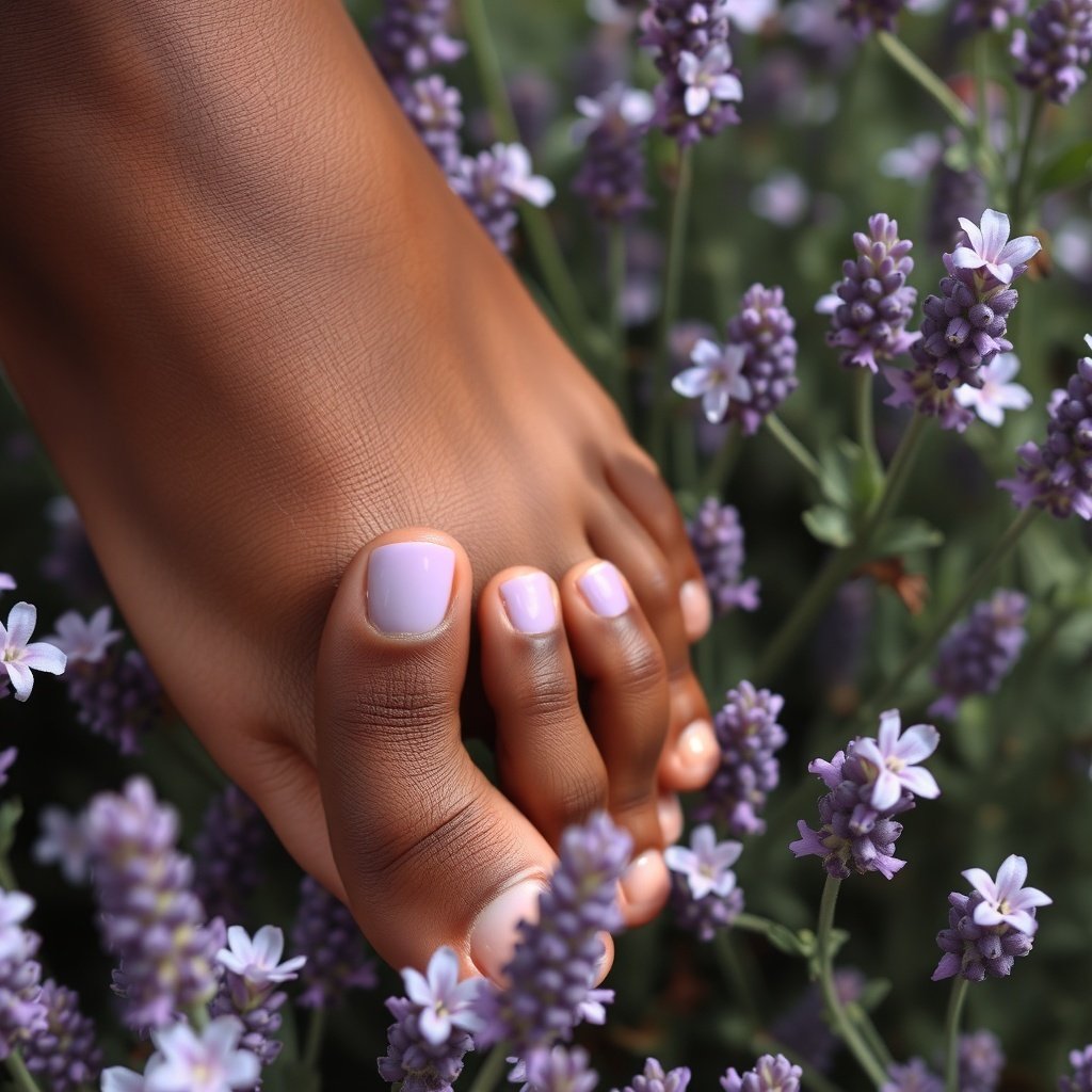 soft lavender touch