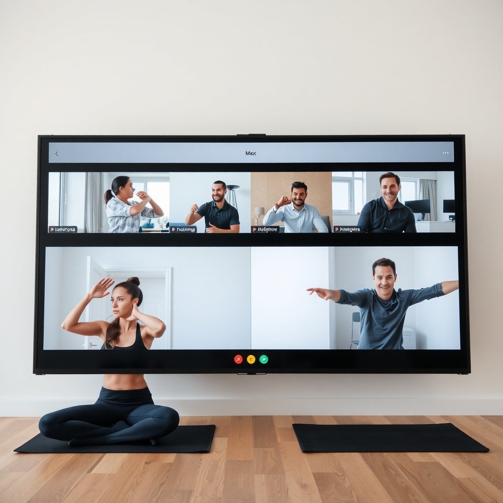 virtual workout sessions