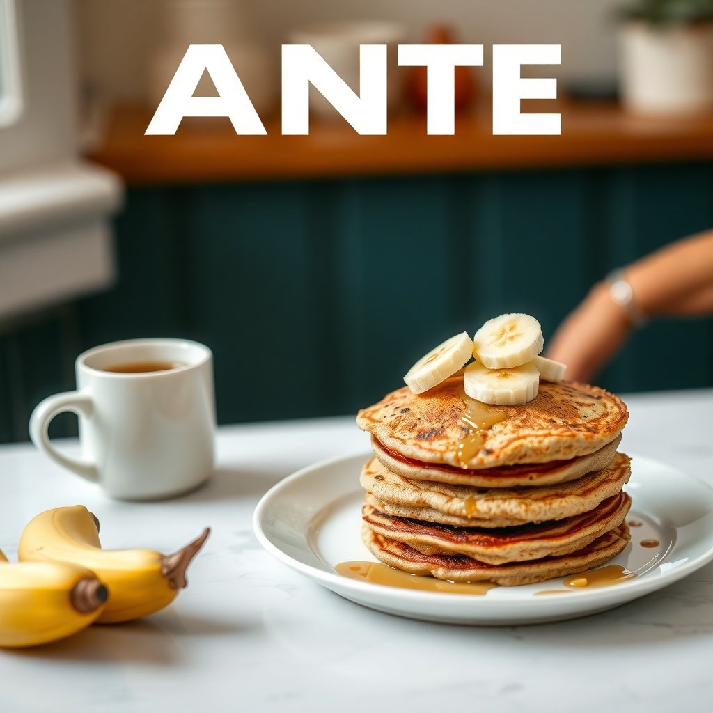 whole grain pancakes with nut butter