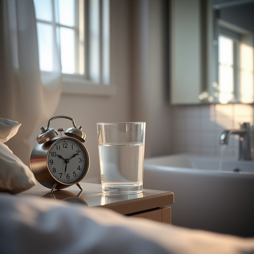 am drink water wash face