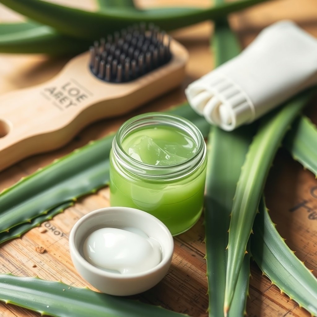 aloe vera gel times a week