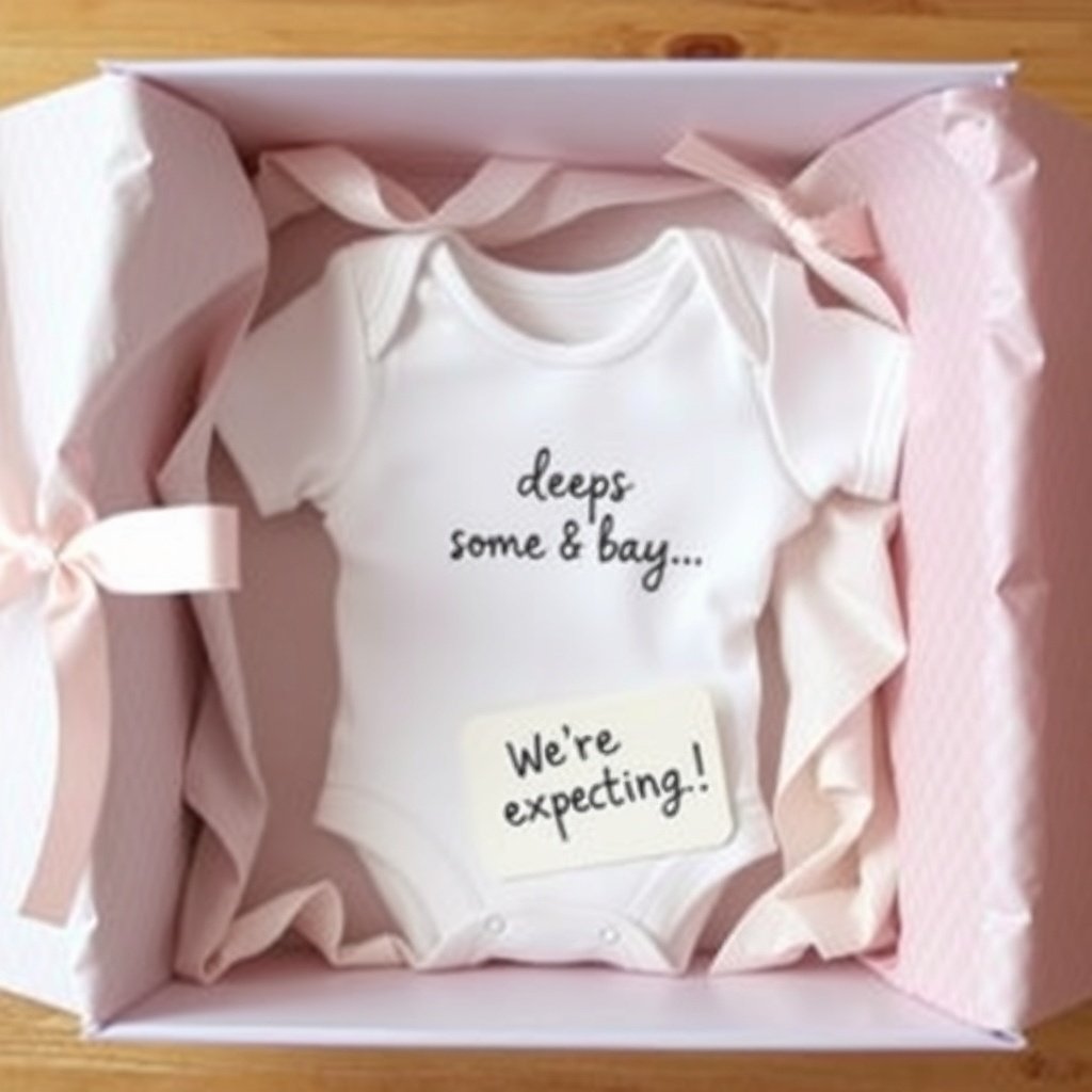 baby onesie as a gift