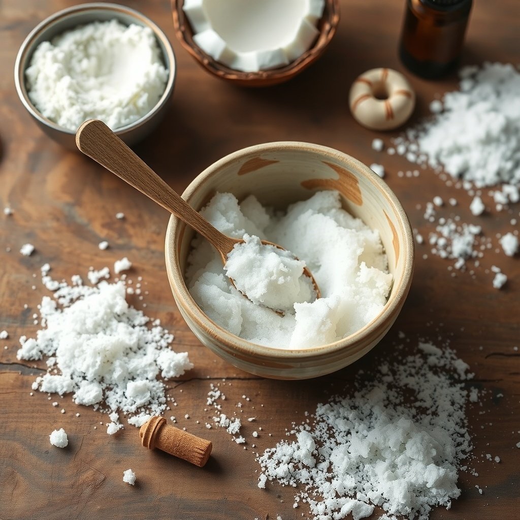 baking soda scrub only occasionally