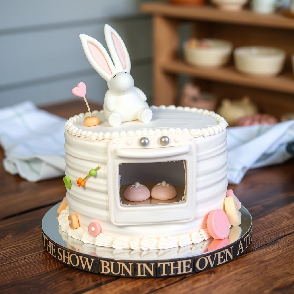 bun in the oven cake