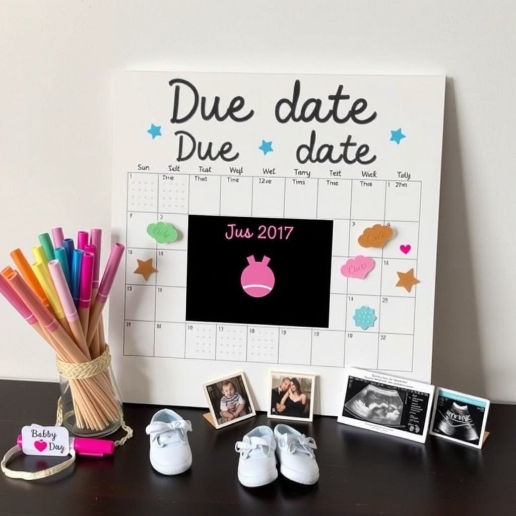 calendar or due date board
