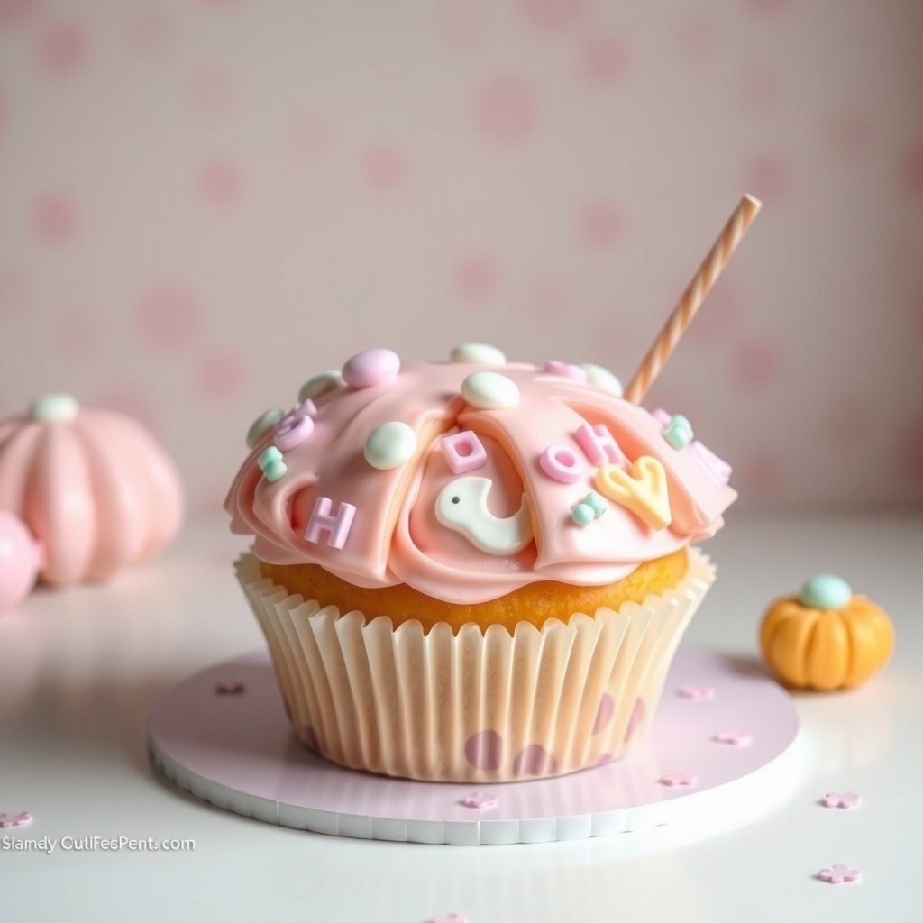 cupcake pull apart baby shape