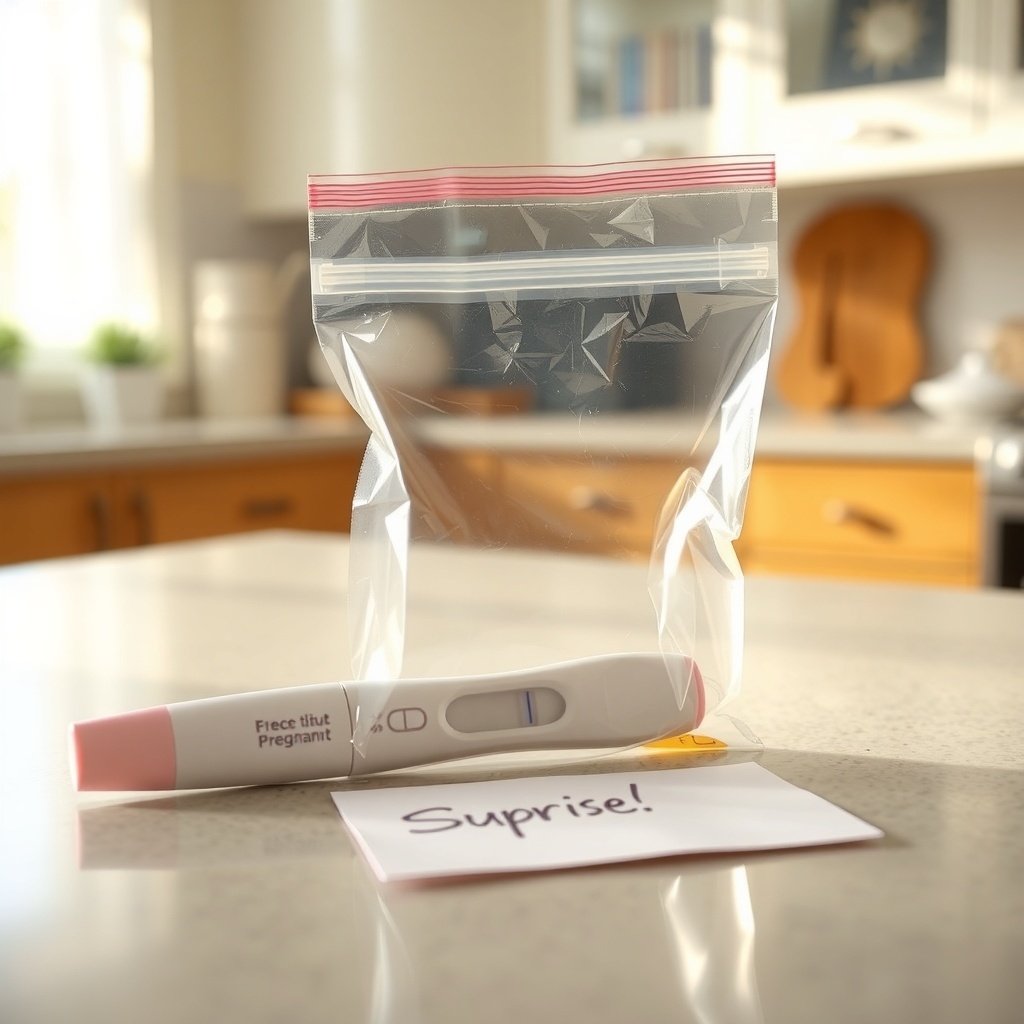 positive test in a small bag