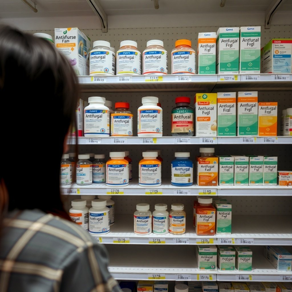 use a proven antifungal from a pharmacy if you ha