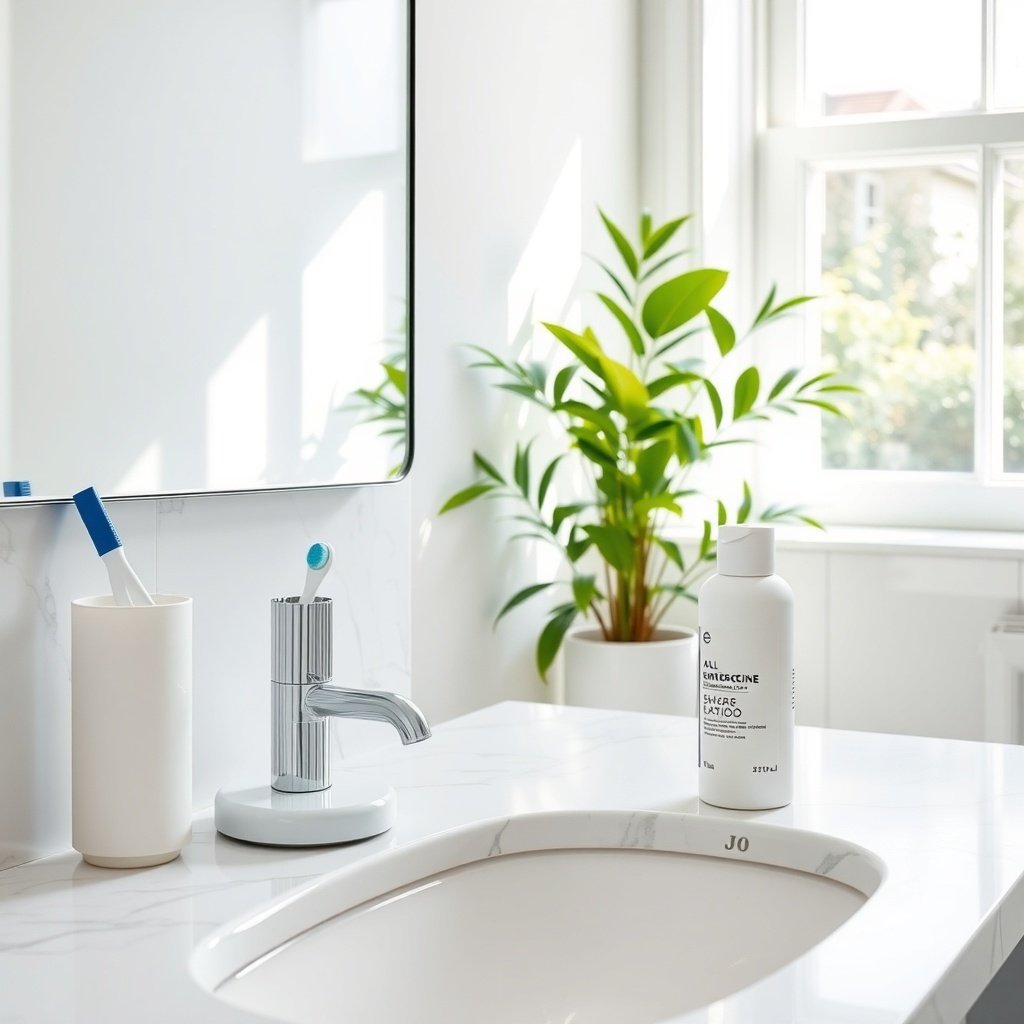 wash face brush teeth quick skincare