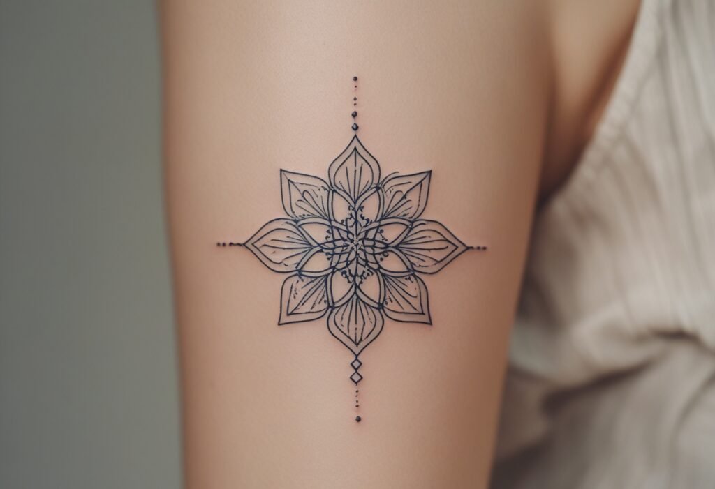 Mandala Tattoo A Design of Balance and Inner Peace