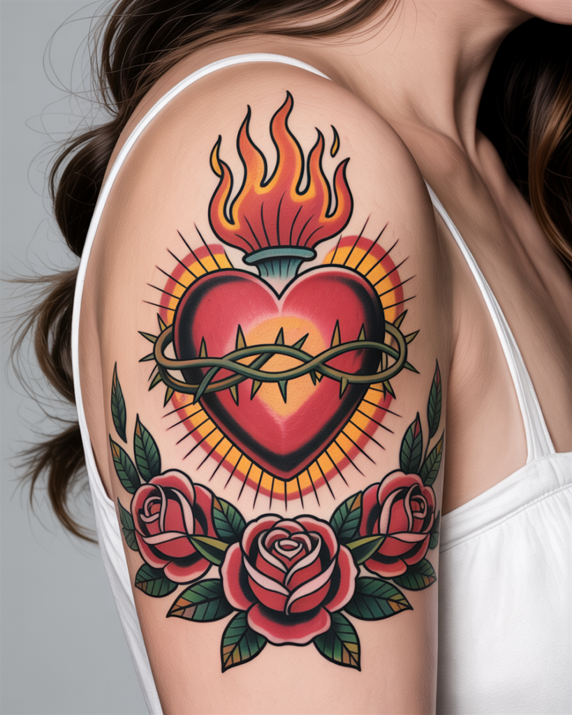 Sacred Heart Tattoo