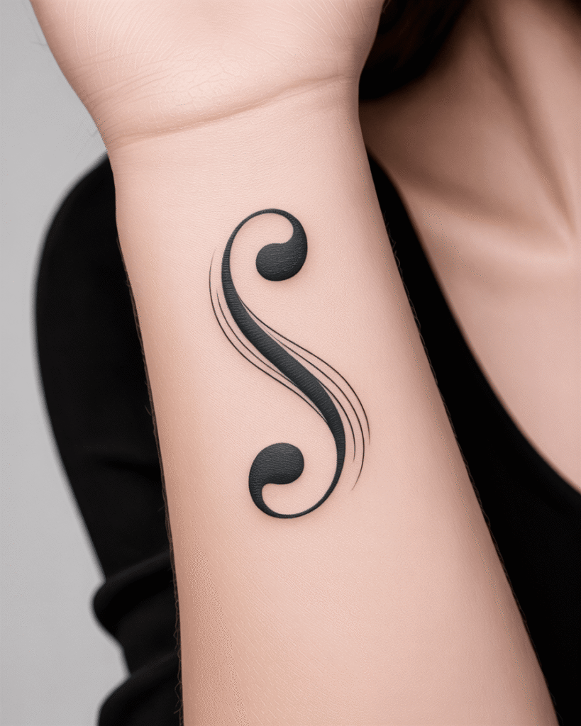 Semicolon With a Music Note