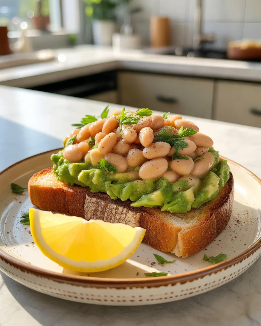 Avocado-and-White-Bean-Toast-–-A-Filling-Fiber-Rich-Snack