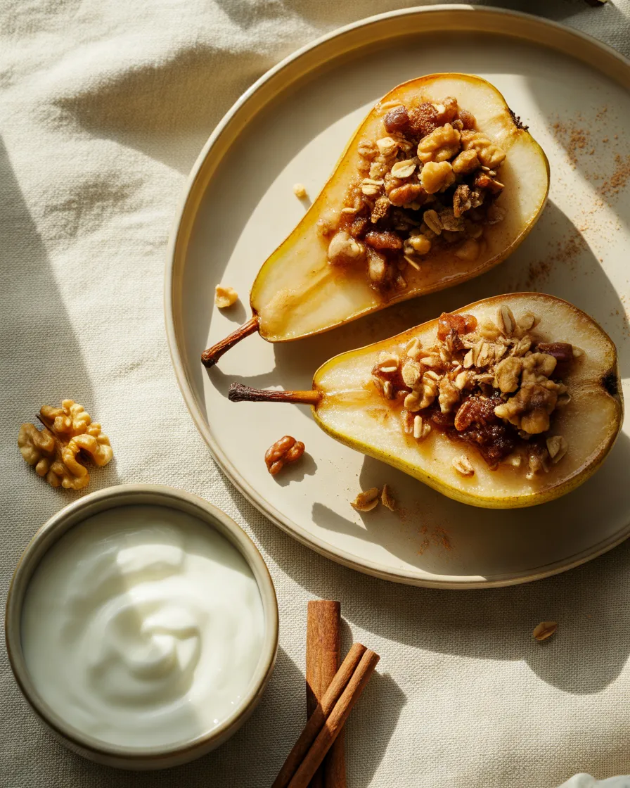 Baked-Pears-with-Oats-and-Walnuts-for-a-Simple-Elegant-Dessert