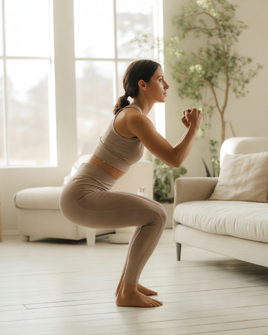 Bodyweight-Squats-for-Stronger-Legs-and-Glutes