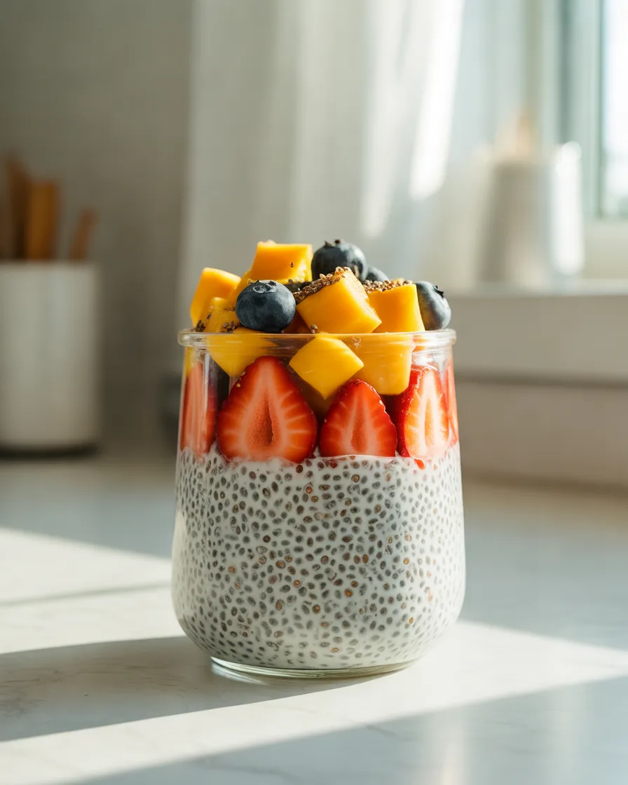 Chia-Seed-Pudding-with-Fresh-Fruit-for-a-Make-Ahead-Dessert