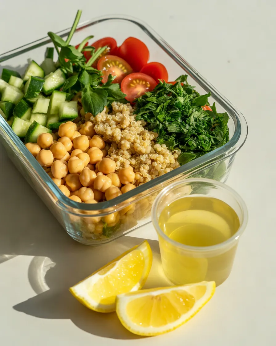 Chickpea-and-Quinoa-Salad-with-Lemon-Dressing