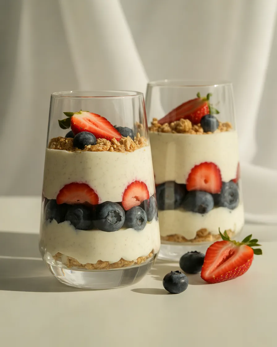 Creamy-Cottage-Cheese-Cheesecake-Cups-for-a-Protein-Rich-Dessert