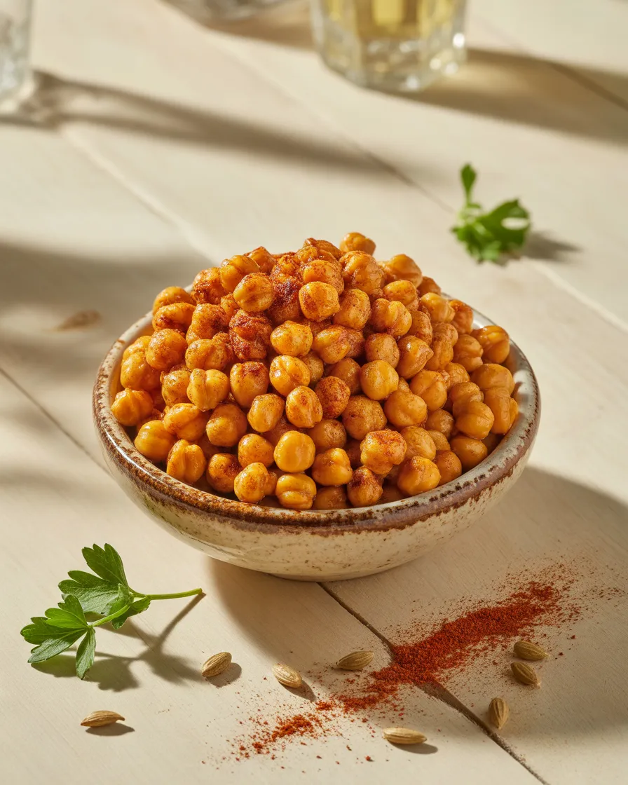 Crispy-Homemade-Roasted-Chickpeas