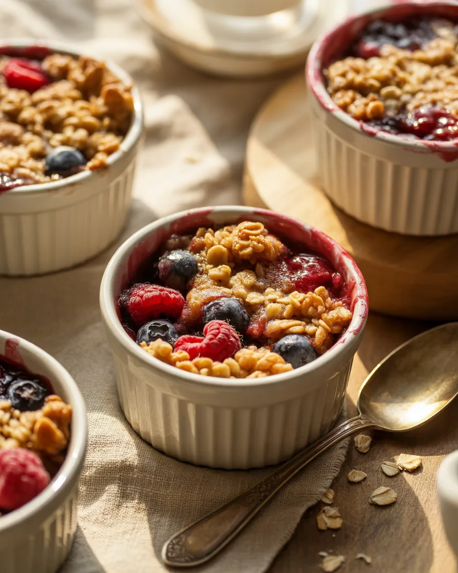 Easy-Berry-Oat-Crumble-Cups-With-a-Crisp-Topping