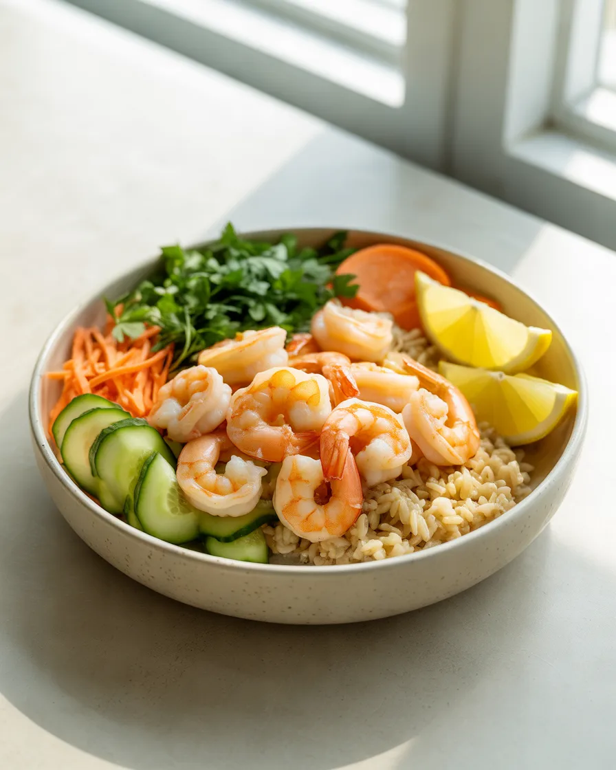 Garlic-Shrimp-and-Brown-Rice-Power-Bowl