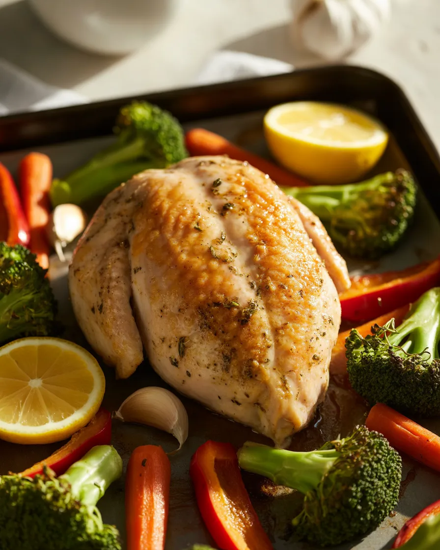 Garlic-and-Lemon-Chicken-with-Roasted-Vegetables