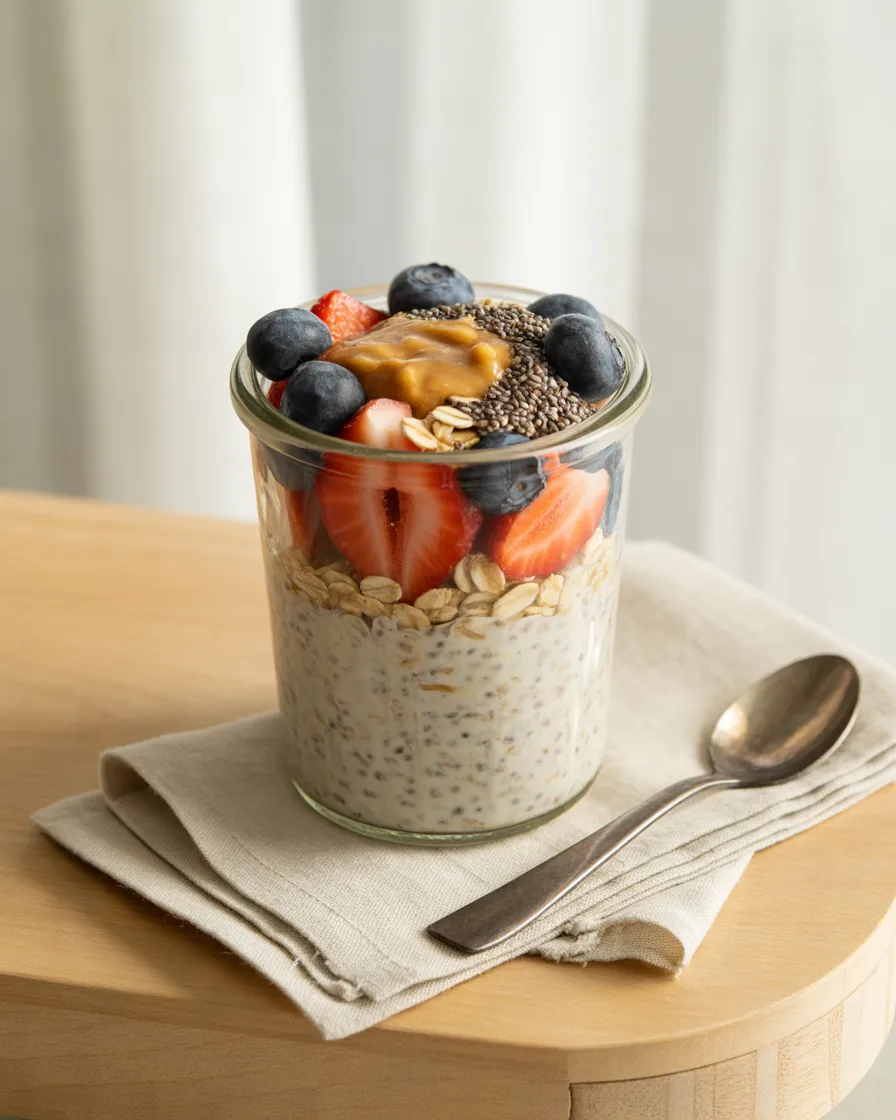 Greek-Yogurt-Overnight-Oats-for-a-Protein-Rich-Breakfast