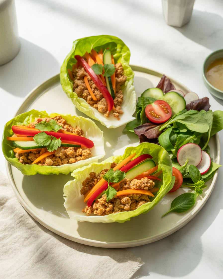 Healthy-Turkey-Lettuce-Wraps