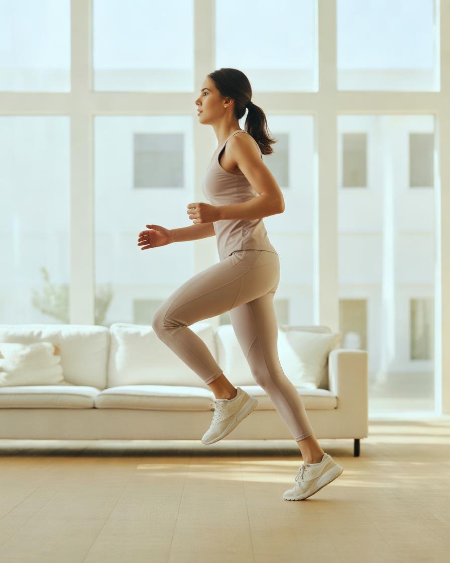 High-Knee-Marching-for-Low-Impact-Cardio