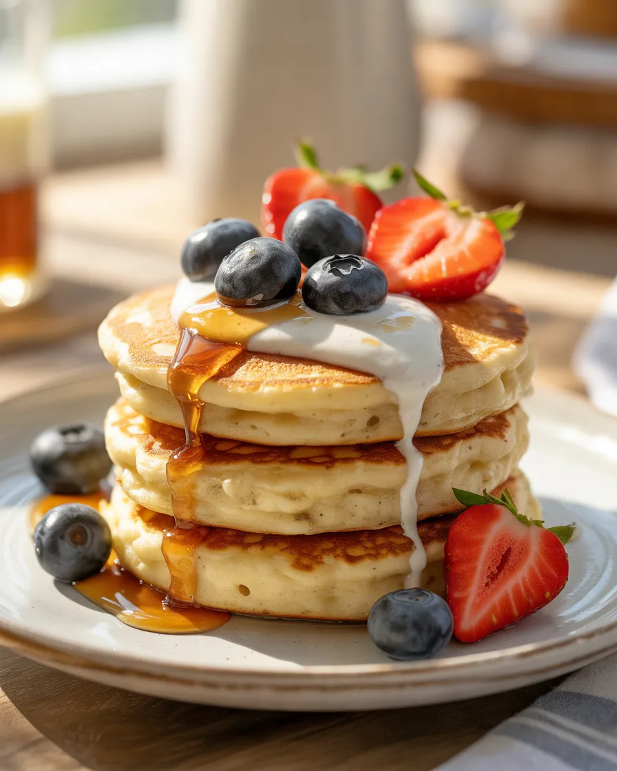 High-Protein-Cottage-Cheese-Pancakes