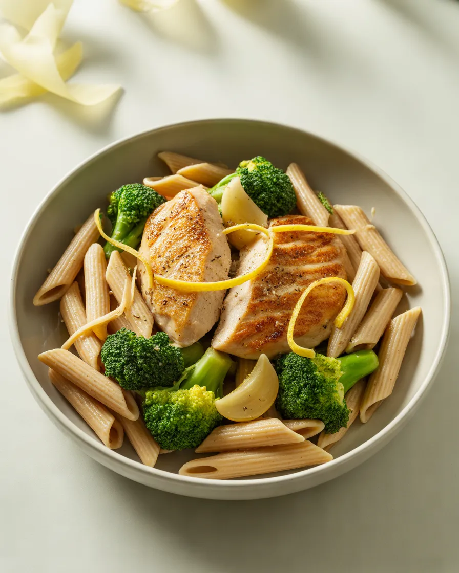Lemon-Garlic-Chicken-and-Broccoli-Penne