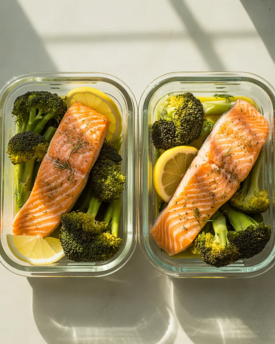 Lemon-Herb-Salmon-With-Roasted-Broccoli
