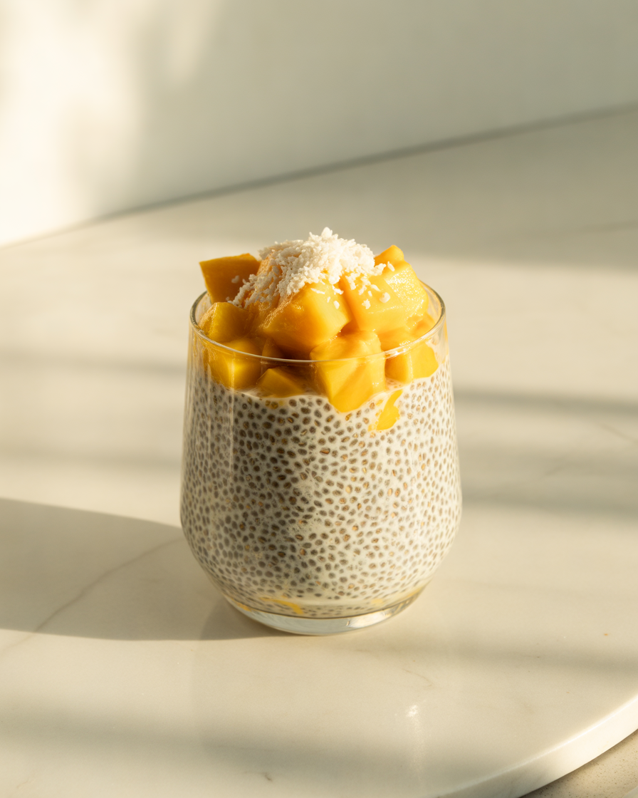 Mango-Coconut-Chia-Seed-Pudding